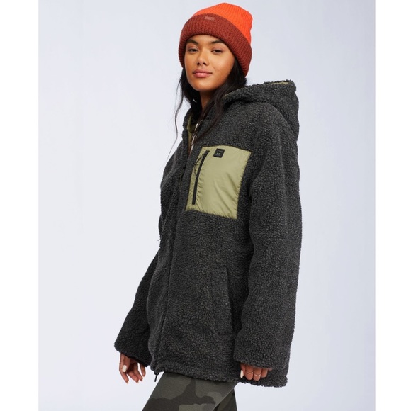 π₯π₯BILLABONG - ALPINE JACKET / REVERSIBLE A/DIVπ₯ - Picture 4 of 11